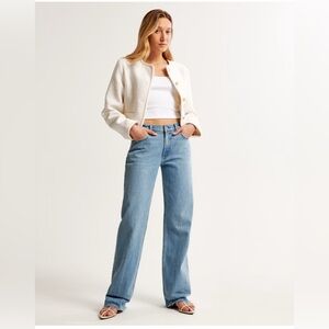 Abercrombie Low Rise Baggy Jean